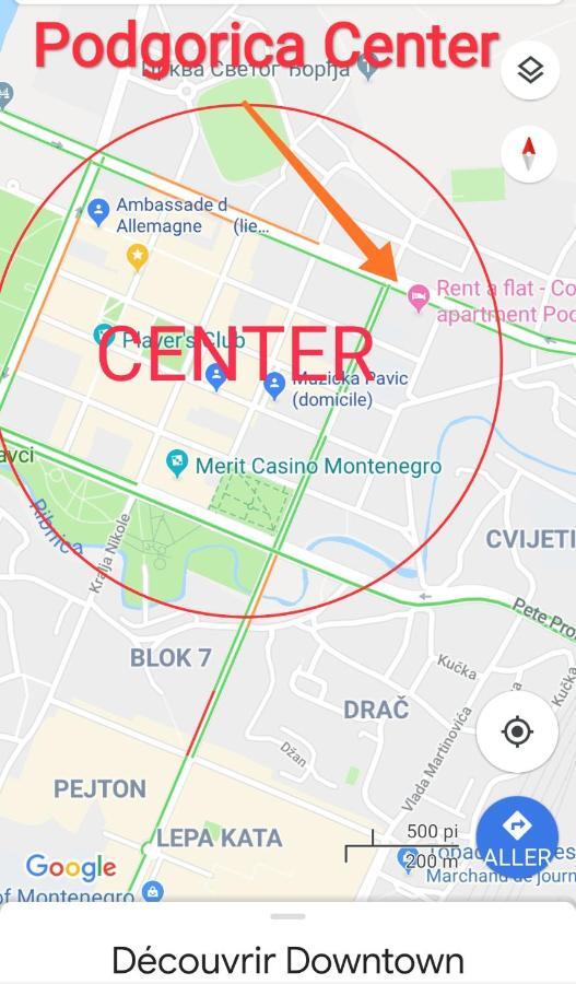 Apartmán Podgorica Center Exteriér fotografie